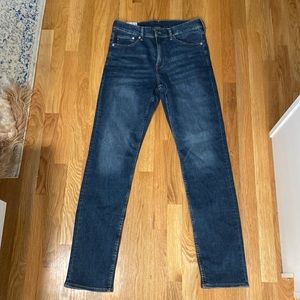 Dark wash mens jeans